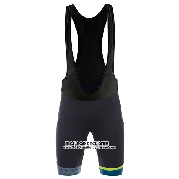 2017 Maillot Ciclismo Granada Vuelta Espana Bleu Manches Courtes et Cuissard
